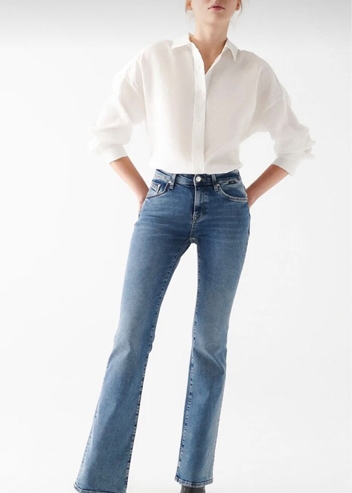 Mavi jeans Molly kot - Görsel 3