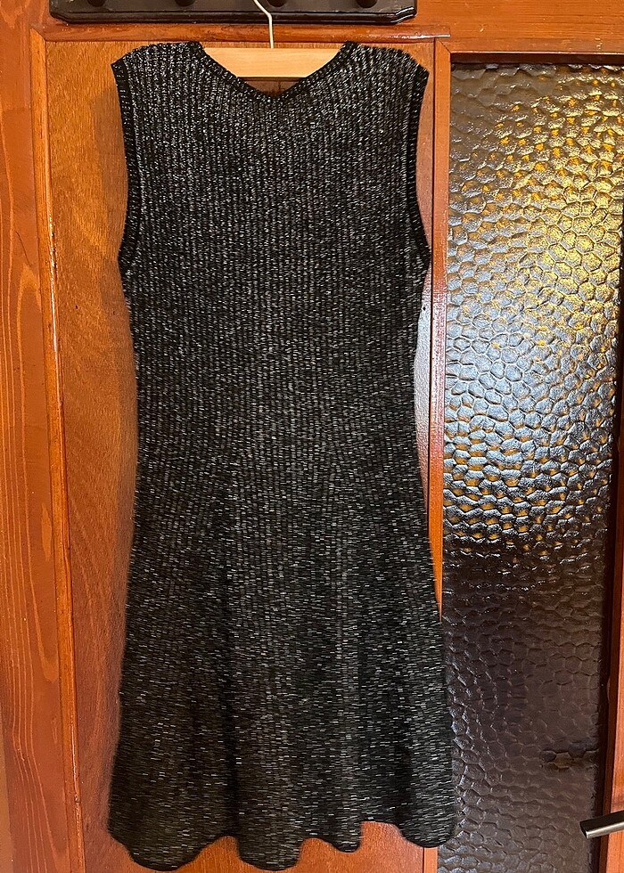 Yargıcı triko elbise - Görsel 5