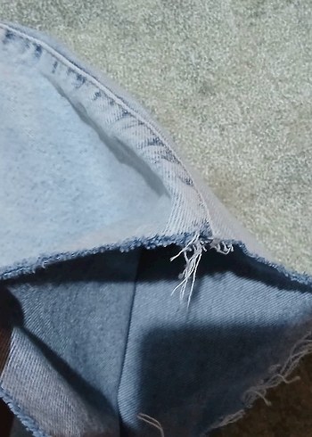 44 Beden Kot Bol Kesim Kadın Denim Pantolon