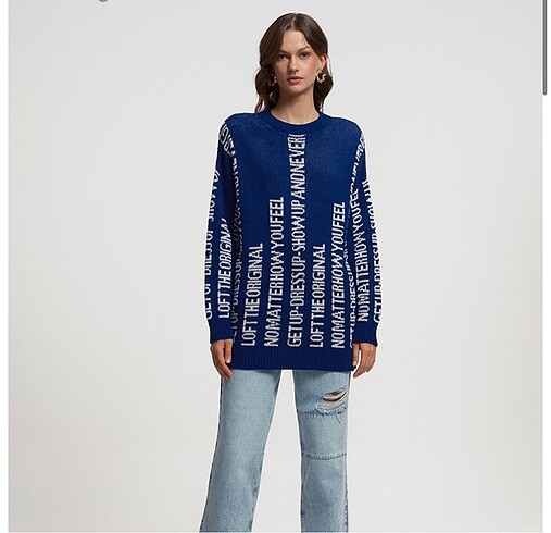 Loft Loft Oversize Kadın Sweat