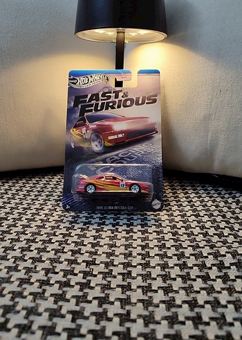 Kırmızı Hot Wheels F&F Acura Oyuncak Araba