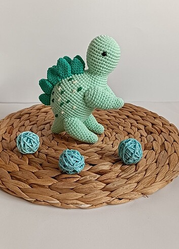  Beden Amigurumi dinozor 