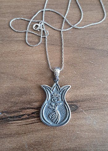 Tasarımcı GÜMÜŞ LALE MODEL KOLYE