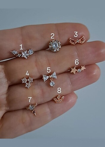 HELİX & TRAGUS PİERCİNG ÇEŞİTLERİ 