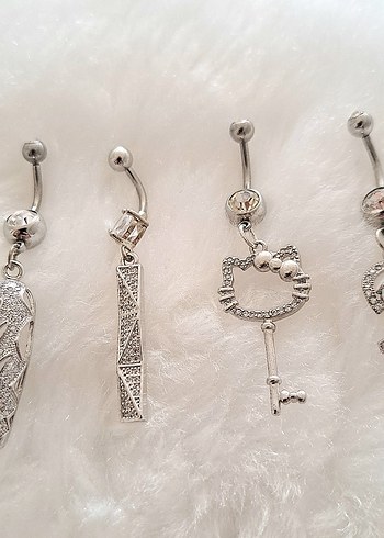 CERRAHİ ÇELİK GÖBEK PİERCİNG - Görsel 2