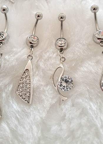 CERRAHİ ÇELİK GÖBEK PİERCİNG - Görsel 2