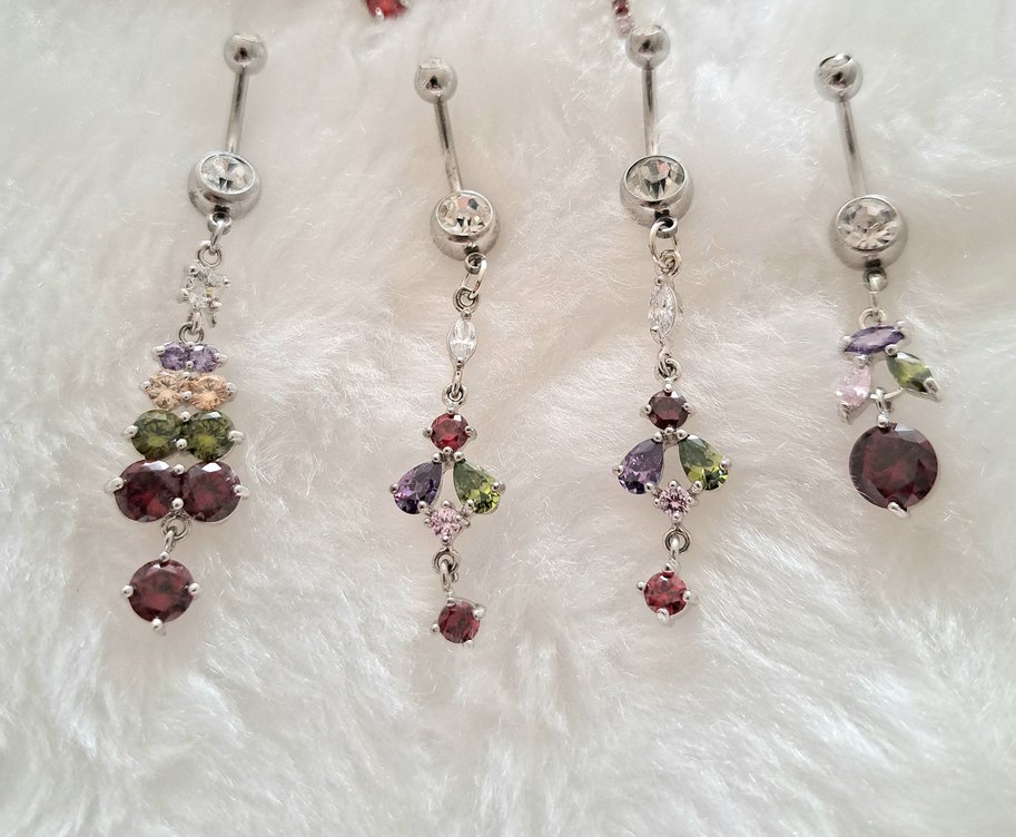 CERRAHİ ÇELİK GÖBEK PİERCİNG - Görsel 2