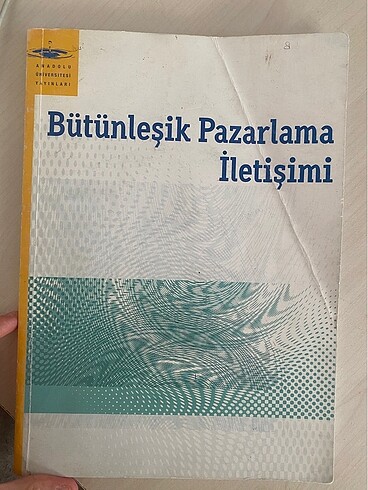 Anadolu üniversitesi yayınları bütünleşik pazarlama iletişimi