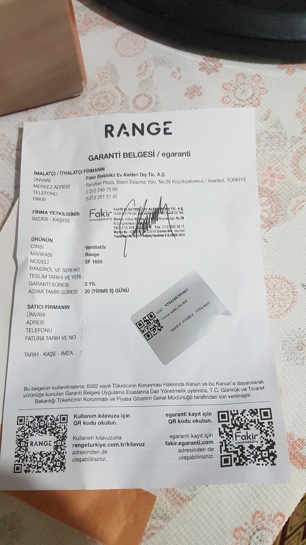 Range Home SF1655 Ayaklı Vantilatör - Görsel 4