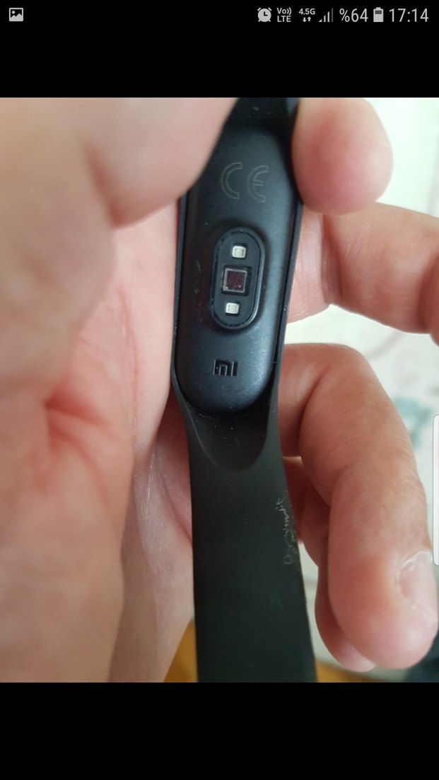 Siyah Akıllı Bileklik - Görsel 2