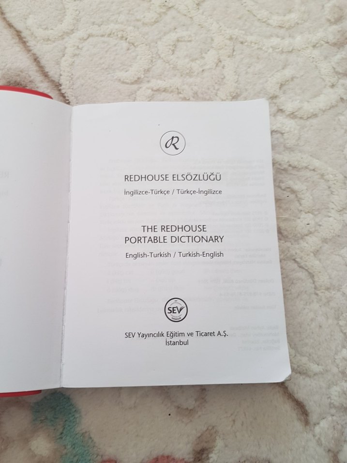 Redhouse İngilizce-Türkçe Sözlük - Görsel 2