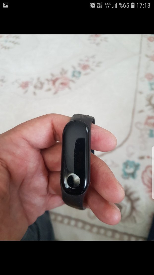 Siyah Akıllı Bileklik - Görsel 2