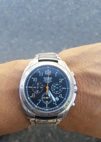 Casio Edifice EF-502D-1AVDR Gri Erkek Kol Saati - Görsel 20