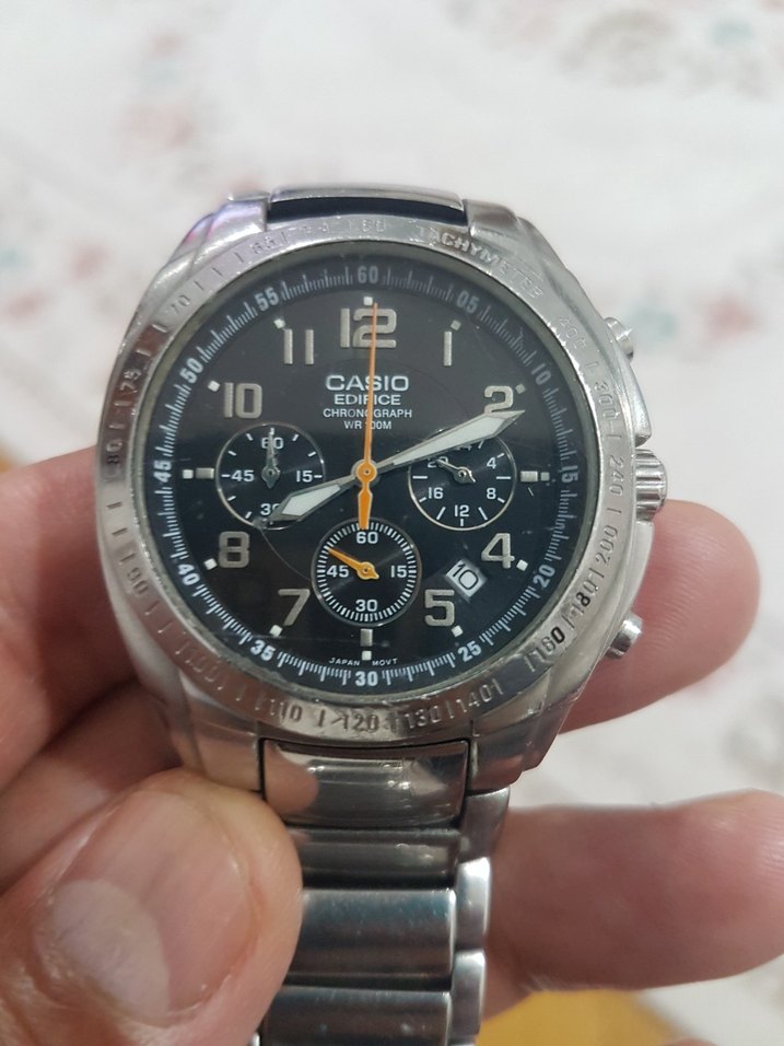 Casio Edifice EF-502D-1AVDR Gri Erkek Kol Saati - Görsel 2