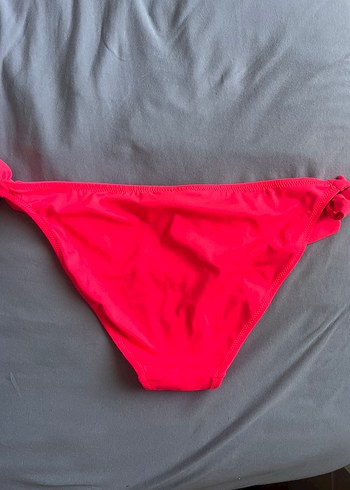 40 Beden Pembe Strappy Kadın Bikini Altı