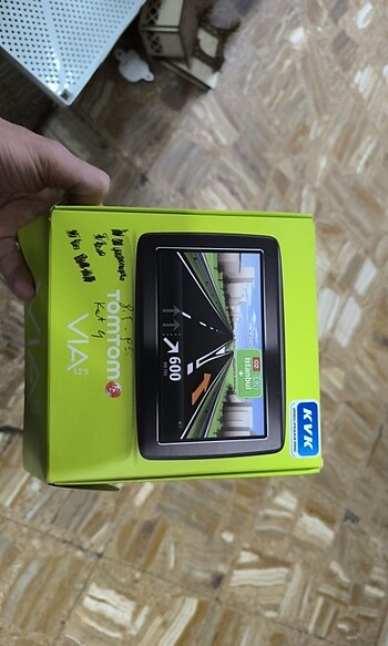 TomTom via125 navigasyon