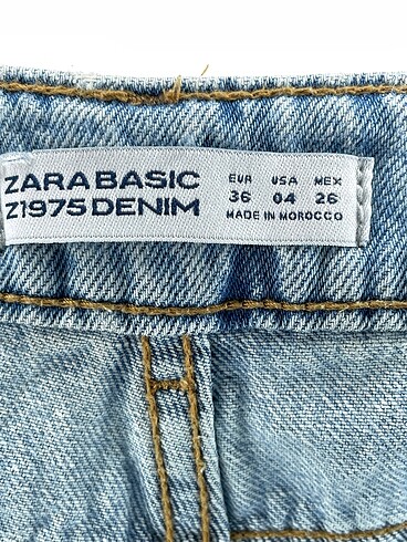 36 Beden çeşitli Renk Zara Jean / Kot %70 İndirimli.