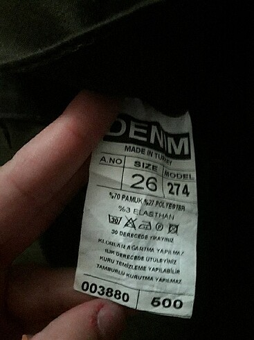 26 Beden Pantolon