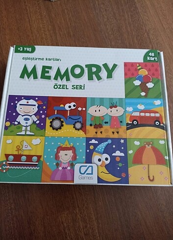 Beden 3+ hafıza güçlendirici kartlar