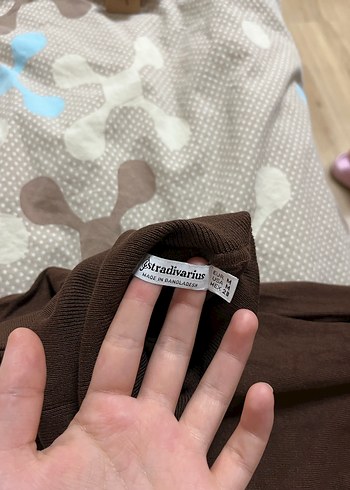 STRADİVARİUS KAHVERENGİ Balıkçı Yaka Kadın Kazak - Görsel 2