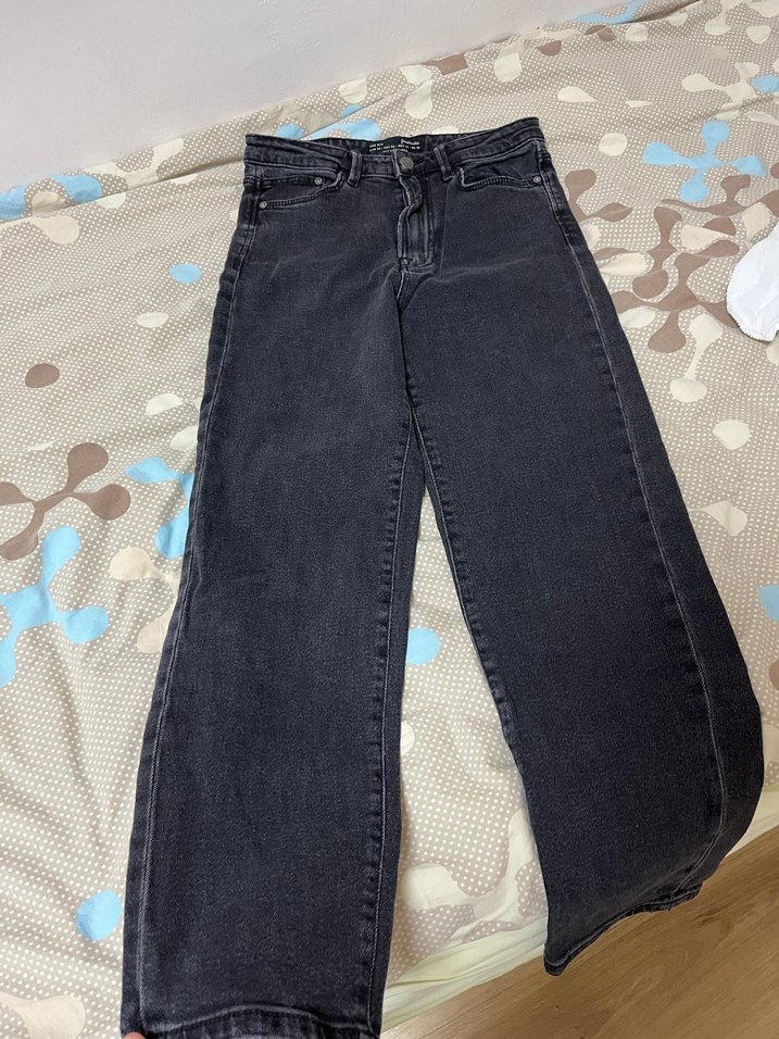 Gri Kadın Denim Kot Pantolon - Görsel 2