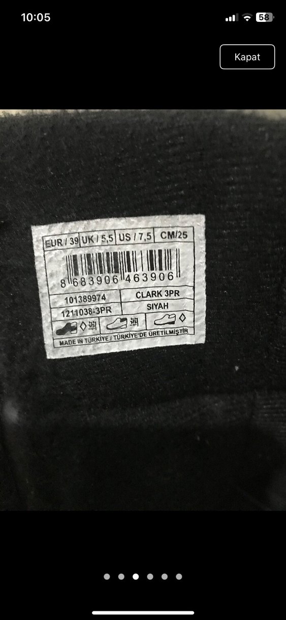 U.S. Polo Assn. Siyah Kadın Bot Velcro açıklamayı okuyunuz. - Görsel 5