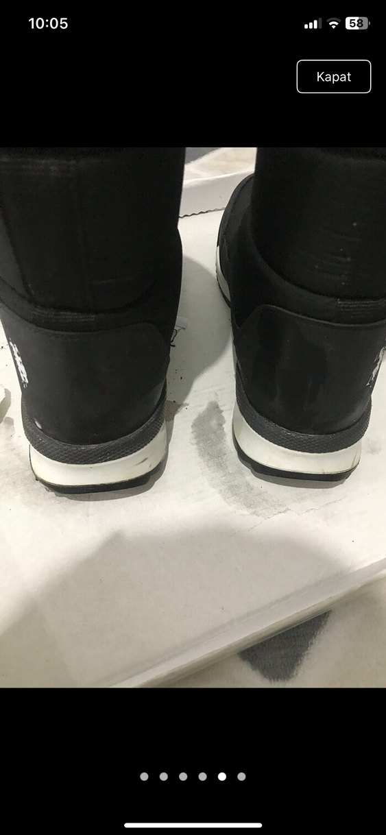 U.S. Polo Assn. Siyah Kadın Bot Velcro açıklamayı okuyunuz. - Görsel 4