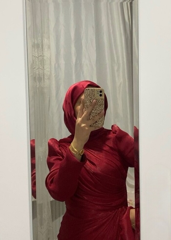 Kiralık tesettür abiye - Görsel 3