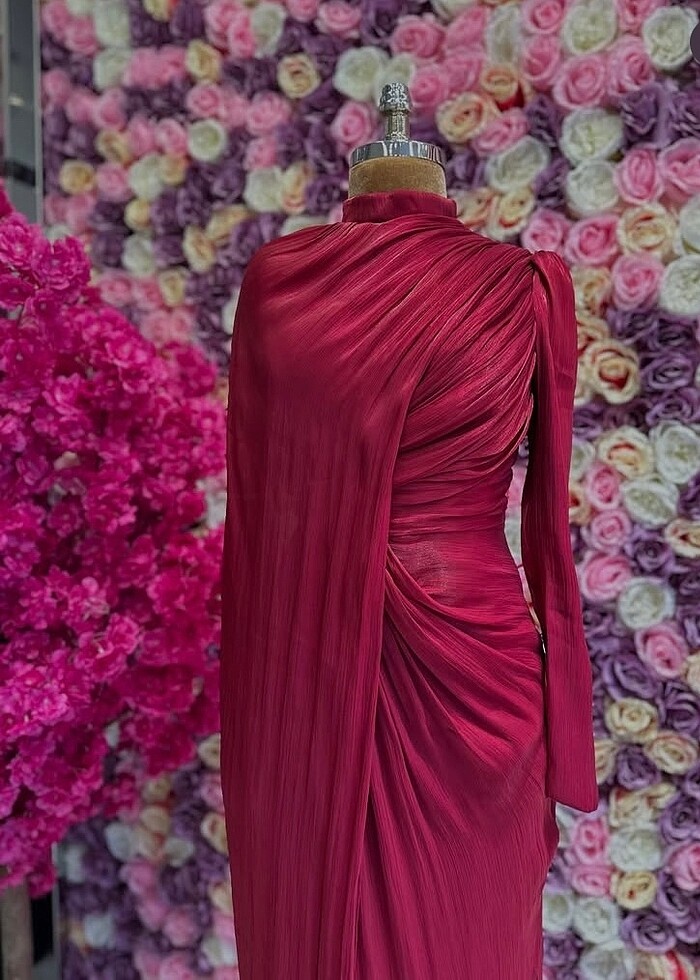 Kiralık tesettür abiye - Görsel 2