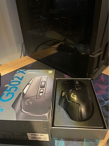Logitech Logitech G502 X kablolu kablosuz oyuncular için mouse
