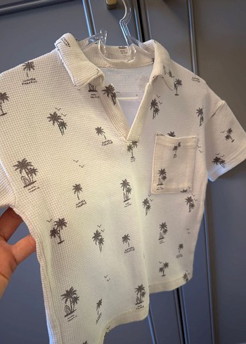 18-24 Ay Beden Chakra polo yaka pamuklu tshirt