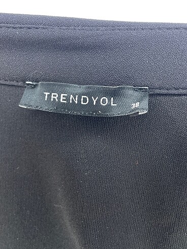 38 Beden siyah Renk Trendyol & Milla Kısa Elbise %70 İndirimli.