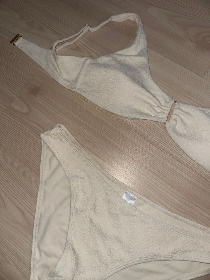 Kadın Bikini Krem - Görsel 5