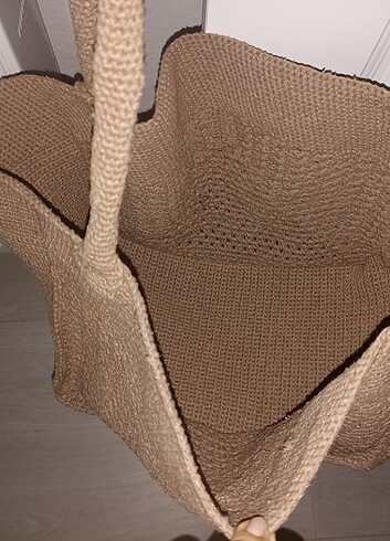 Beden camel Renk Plaj çantası