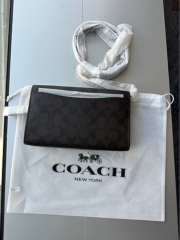 Orjinal Coach askılı çanta (etiketli)