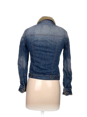 xs Beden Mavi Jeans Kot Ceket %70 İndirimli.