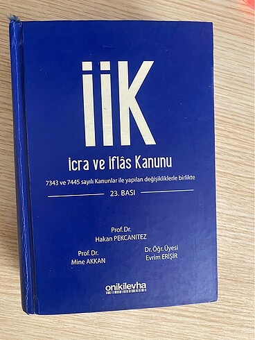 İcra ve iflas kanunu