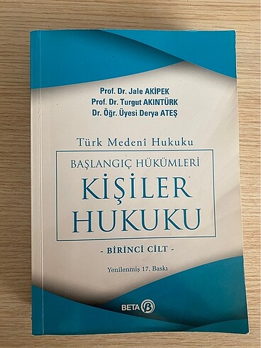 Kişiler hukuku