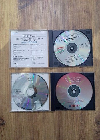 3 adet Antonio Vivaldi cdsi - Görsel 3
