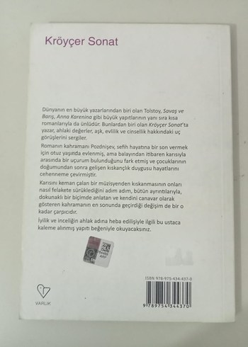 Lev Tolstoy - Kröyçer Sonat Romanı - Görsel 2