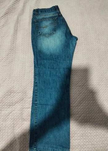 Leke Vintage Mavi Yikamali Denim Jean