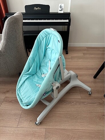 Beden turkuaz Renk Chicco baby hug 4 in 1 beşik ana kucağı
