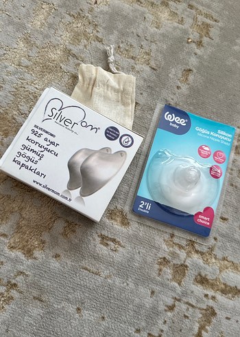 Wee Bebek Silikon Göğüs Koruyucu 2'li - Görsel 3