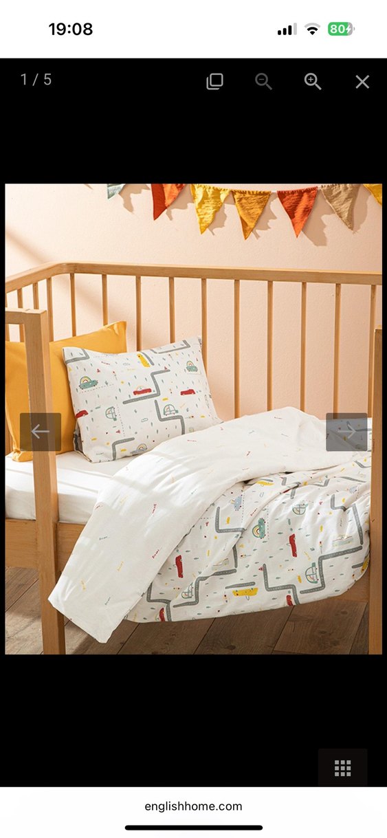 Pamuklu Çocuk Nevresim Takımı - Pastel Desenli - Görsel 2