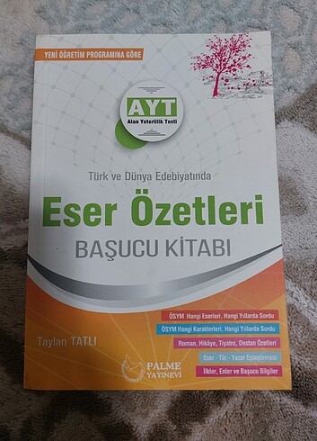 Ayt eser özetleri kitabı.