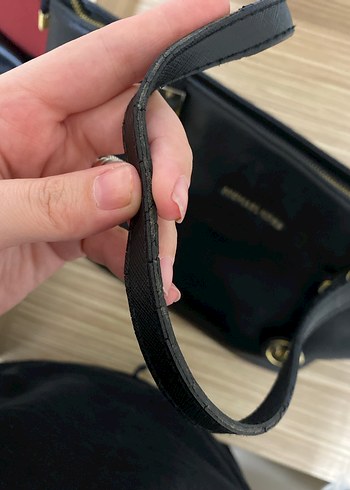 Michael Kors Siyah Deri Kadın Çanta - Görsel 4