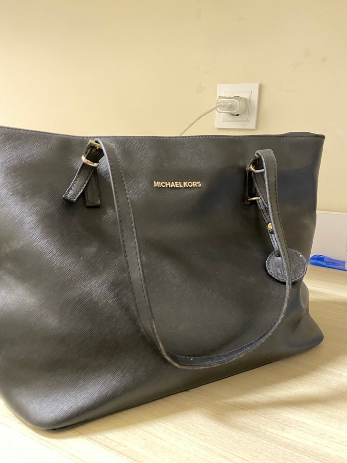 Michael Kors Siyah Deri Kadın Çanta - Görsel 3