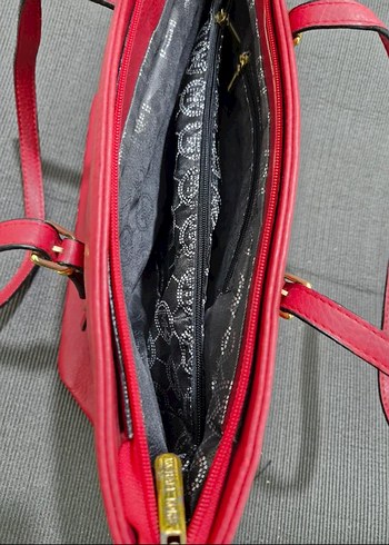 Michael Kors Kırmızı Deri Kadın Çanta - Görsel 2