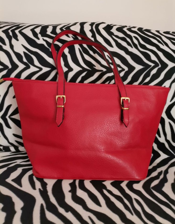 Michael Kors Kırmızı Deri Kadın Çanta - Görsel 5