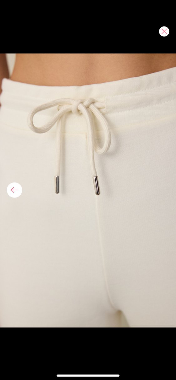 Beyaz Kadın Regular Fit Kumaş Pantolon - Görsel 3